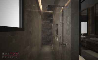 Master Bathroom Shower Area