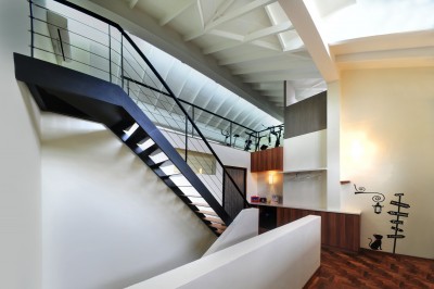 Seletar Corner Terrace - Stairs to Attic